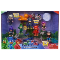 Set figurine Eroi in Pijama - 14 piese Deluxe