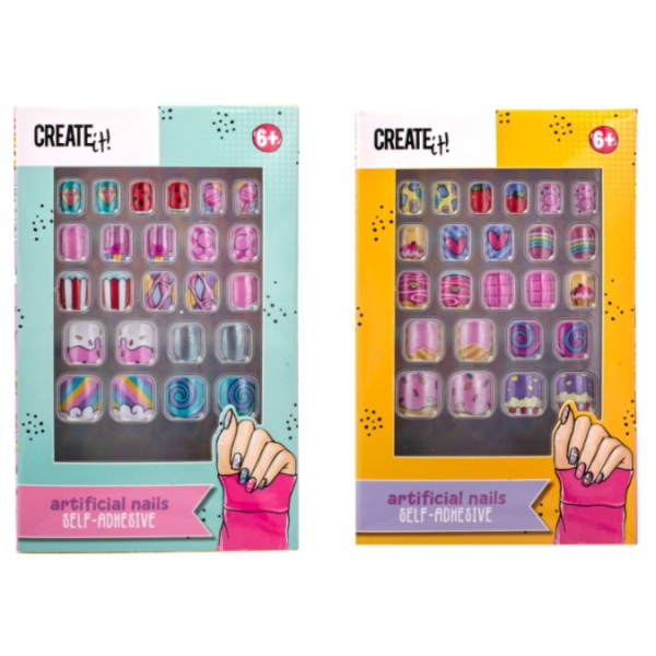 Set de unghii false Create It,12 buc