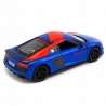 Macheta metalica Kinsmart, 2020 Audi R8 Coupe Livery Edition, Albastru, 12 cm