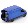 Macheta metalica Kinsmart Mercedes-Benz Sprinter, Albastru, scara 1:48