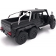 Macheta metalica Welly Mercedes-Benz G63 AMG 6X6, Negru, scara 1:34