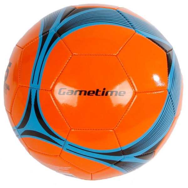 Minge de Fotbal GameTime, Marimea 5, Portocaliu