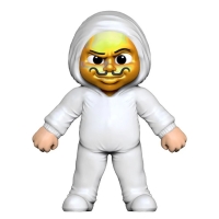 Figurina Rascals - Monstru care se intinde - Belly, 11 cm