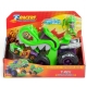 Set de joaca cu masinuta, T-Racers, Mega Wheel T-Rex