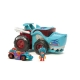 Set de joaca cu masinuta, T-Racers, Mega Wheel T-Shark