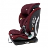 Scaun auto pentru copii U-Grow Goldfix Plus, I-Size, R129, cu isofix, 76-150 cm, boxa bluetooth, rosu