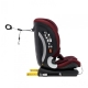Scaun auto pentru copii U-Grow Goldfix Plus, I-Size, R129, cu isofix, 76-150 cm, boxa bluetooth, rosu