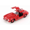 Macheta metalica Welly, Mercedes-Benz 300SL, scara 1:24, Rosu