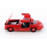 Macheta metalica Welly, Mercedes-Benz 300SL, scara 1:24, Rosu