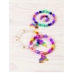 Set Make It Real, Bratari colorate din margele cu talisman, 115 piese