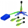 Set lansator cu 3 rachete, Zing, Zoom Rocketz