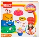 Set de modelare din plastilina, pentru cofetarie, Crafy, 17 piese, 200 g