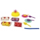 Set de modelare din plastilina, pentru cofetarie, Crafy, 17 piese, 200 g