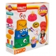 Set de modelare din plastilina, pentru cofetarie, Crafy, 17 piese, 200 g