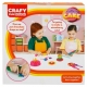 Set de modelare din plastilina, pentru cofetarie, Crafy, 17 piese, 200 g