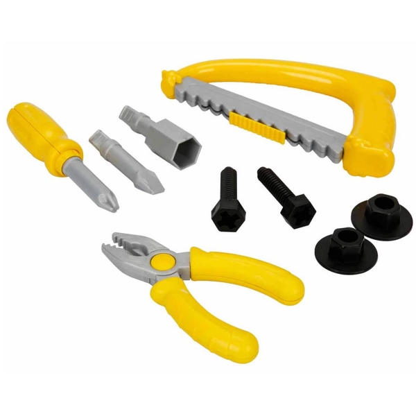 Set unelte pentru constructie, Zapp Toys, 9 piese
