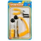 Set unelte pentru constructie, Zapp Toys, 9 piese