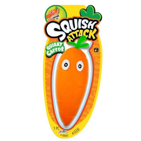 Figurina flexibila Jaru, Morcov, Squish Attack