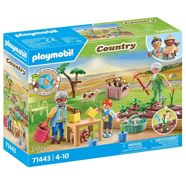 Playmobil - Gradina De Legume Si Bunici