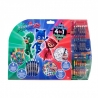 Pachet Set de colorat portabil Eroi in pijama + Mega set de colorat 5 in 1 Eroi in pijama