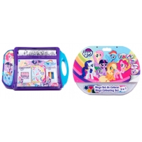 Pachet My Little Pony - Set de colorat portabil + Mega set de colorat 5 in 1