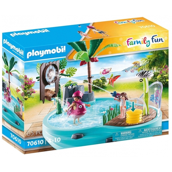 Playmobil Piscina Cu Pistol De Apa PM70610