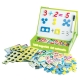 Joc educativ Smile Games, Set matematic cu tabla pentru scris, 98 piese