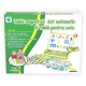 Joc educativ Smile Games, Set matematic cu tabla pentru scris, 98 piese