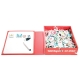 Joc educativ Smile Games, Alfabetul pe tableta magnetica, 97 piese