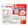 Joc educativ Smile Games, Alfabetul pe tableta magnetica, 97 piese