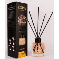 Odorizant camera cu betisoare Loris, Amber si mosc, 120 ml