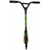 Trotineta freestyle STUNT 100 pentru sarituri, cascadorii si skatepark, capacitate maxima 100 kg, Verde/Negru