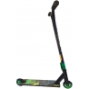 Trotineta freestyle STUNT 100 pentru sarituri, cascadorii si skatepark, capacitate maxima 100 kg, Verde/Negru