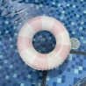 Colac de inot gonflabil pentru copii, in dungi Roz- Galben, Flippy, Diametru 66 cm