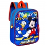 Ghiozdan mic de gradinita 1 compartiment, Mickey Mouse, 32x26x10 cm