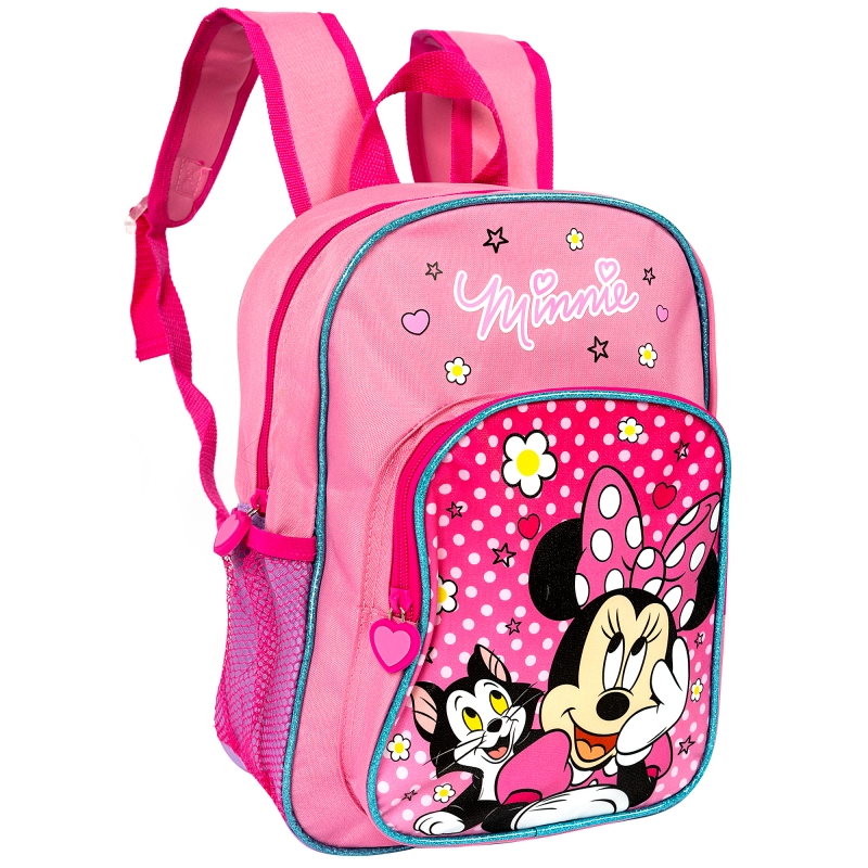 Ghiozdan gradinita, 2 compartimente, Minnie Mouse, 32 x 24 x 10,5