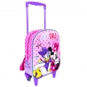 Ghiozdan Troller 3D pentru gradinita model Minnie Mouse, 38  x 28 x 14 cm