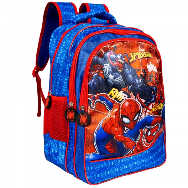 Ghiozdan cu 3 compartimente Spiderman, 41 x 32 x 15 cm