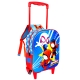 Ghiozdan Troller 3D pentru gradinita model Spiderman, 38  x 28 x 14 cm