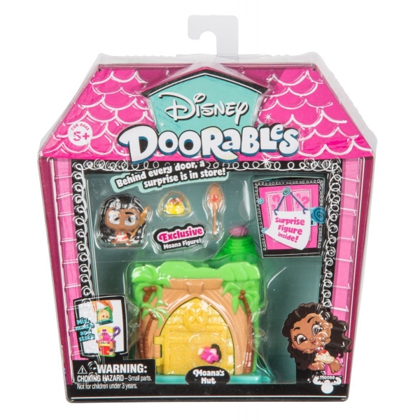 Set tematic de joaca Disney Doorables Moana Hut