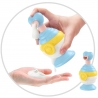 Jucarie pentru bebelusi - set cu dozator de sapun cu cana si ratusca de baie, Albastru