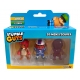 Set 3 mini figurine Stumble Guys, 3D Seria 1 - Boxing Roo, Quarterback, Amethyst Nyx