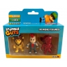 Set 3 mini figurine Stumble Guys, 3D Seria 1 - Leonidas, Punk Dude, Ruby Cupid