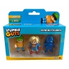 Set 3 mini figurine Stumble Guys, 3D Seria 1 - Mr. Stumble, Super Gal, Dynamitron