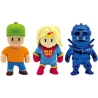 Set 3 mini figurine Stumble Guys, 3D Seria 1 - Mr. Stumble, Super Gal, Dynamitron