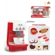 Set de joaca Espressor de Cafea, cu Accesorii, Sunete reale, 3+ ani, 12x10x16 cm, Multicolor