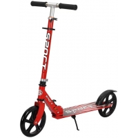 Trotineta Sport Pliabila/Reglabila cu 2 roti si cric, pentru adulti/adolescenti, capacitate maxima 100 kg, Rosu