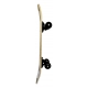 Skateboard 60 cm din lemn, pentru copii, Greutate maxima 30 kg, Model Masini de curse, Multicolor