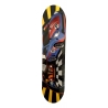 Skateboard 60 cm din lemn, pentru copii, Greutate maxima 30 kg, Model Masini de curse, Multicolor
