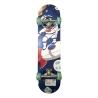 Skateboard 80 cm din lemn, Suport din Aliaj Aluminiu, Greutate maxima 70 kg, Model Astronaut, Albastru